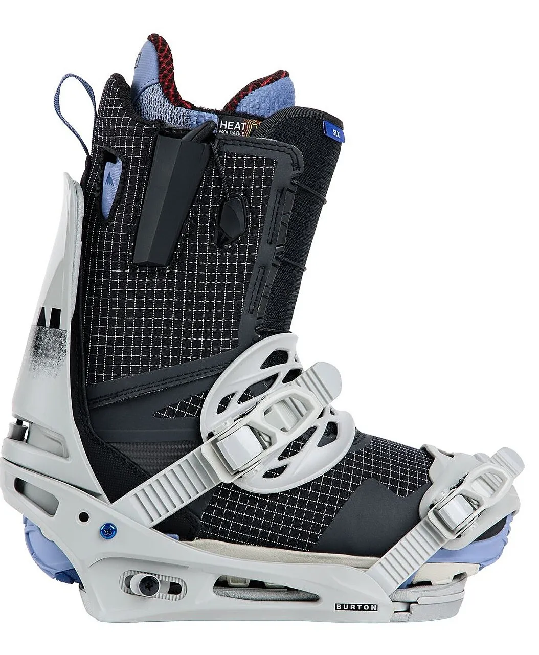 binding Burton Cartel X - Gray/Logo - men´s