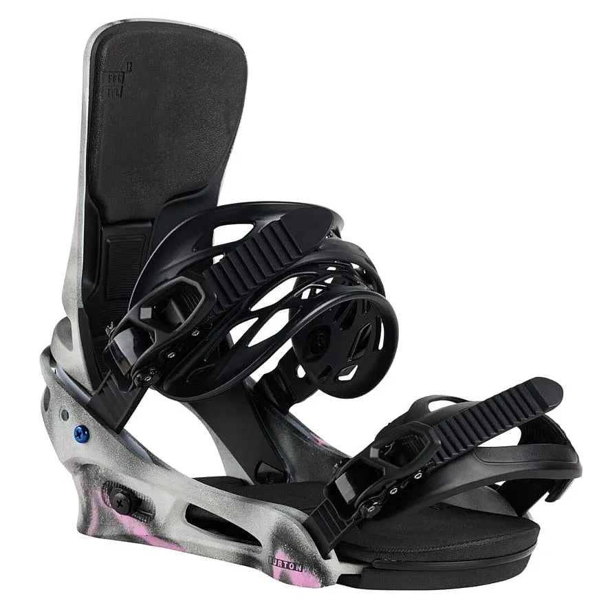 binding Burton Cartel X - Gray/Pink - men´s