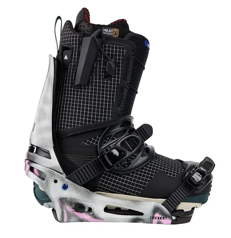 binding Burton Cartel X - Gray/Pink - men´s