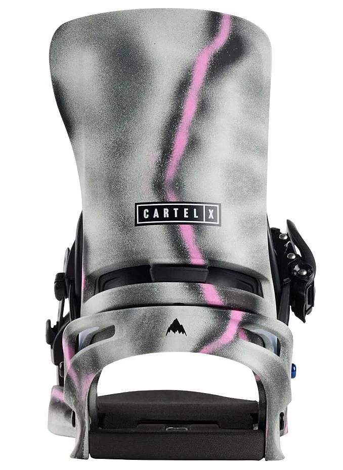 binding Burton Cartel X - Gray/Pink - men´s