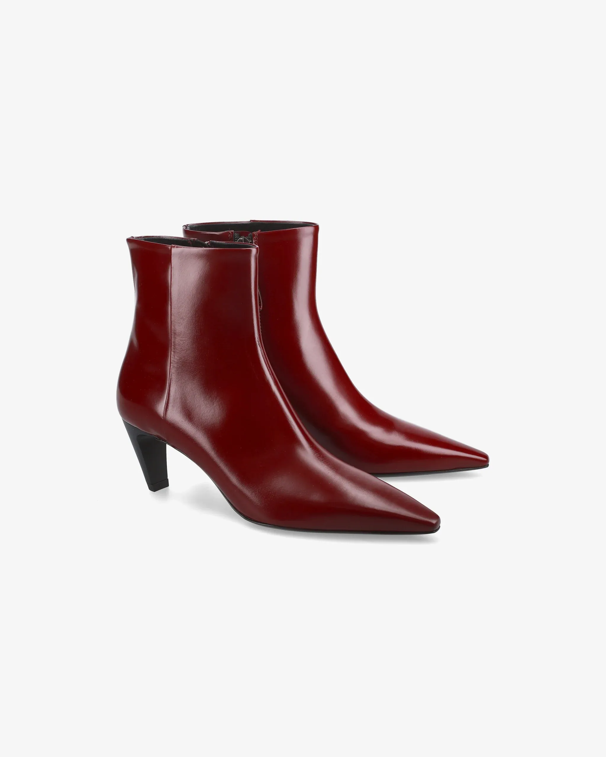 Bordeaux Cher Ankle Boots M6802M with mousse heel