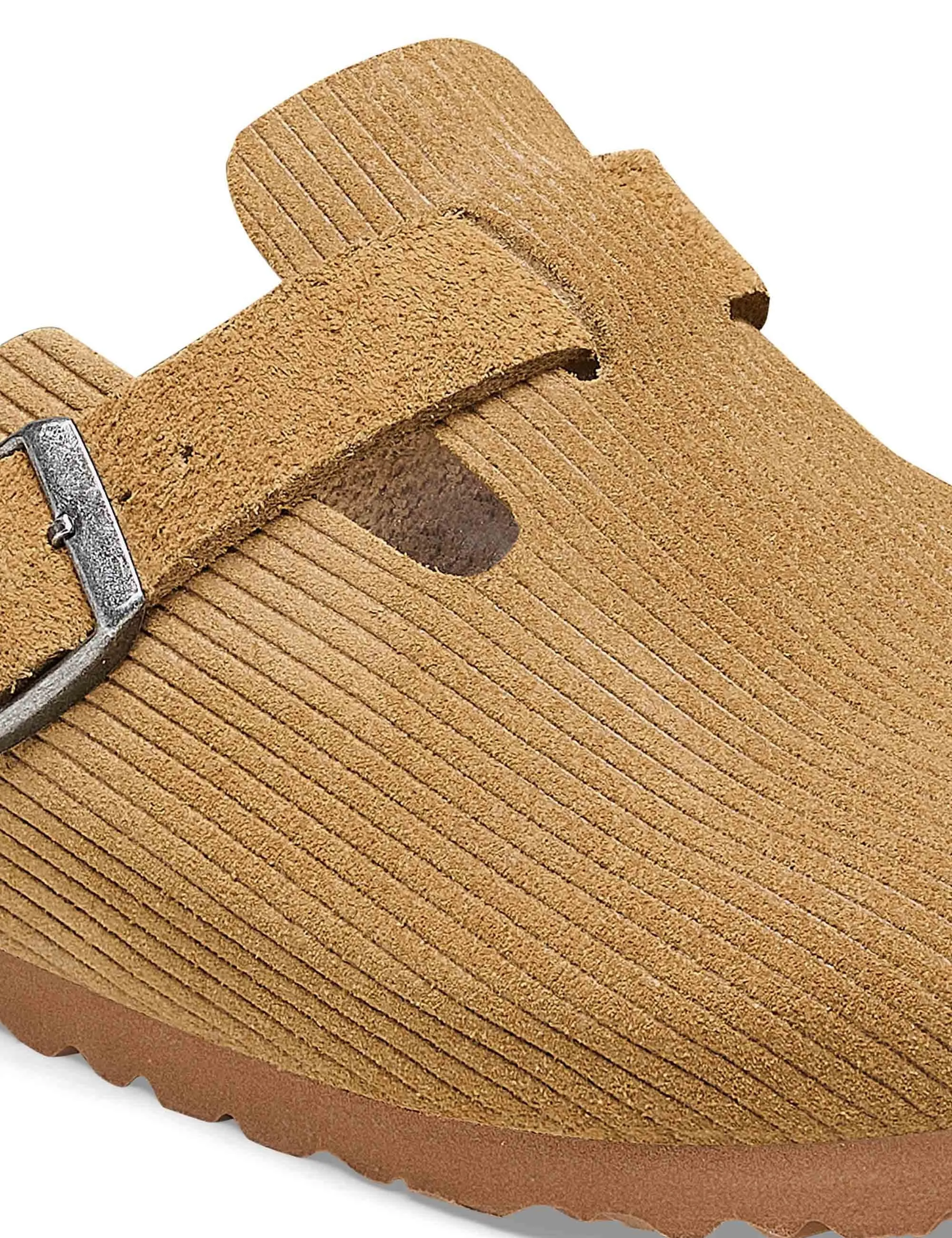 Boston Cord Mules - Cork Brown (Regular Fit)