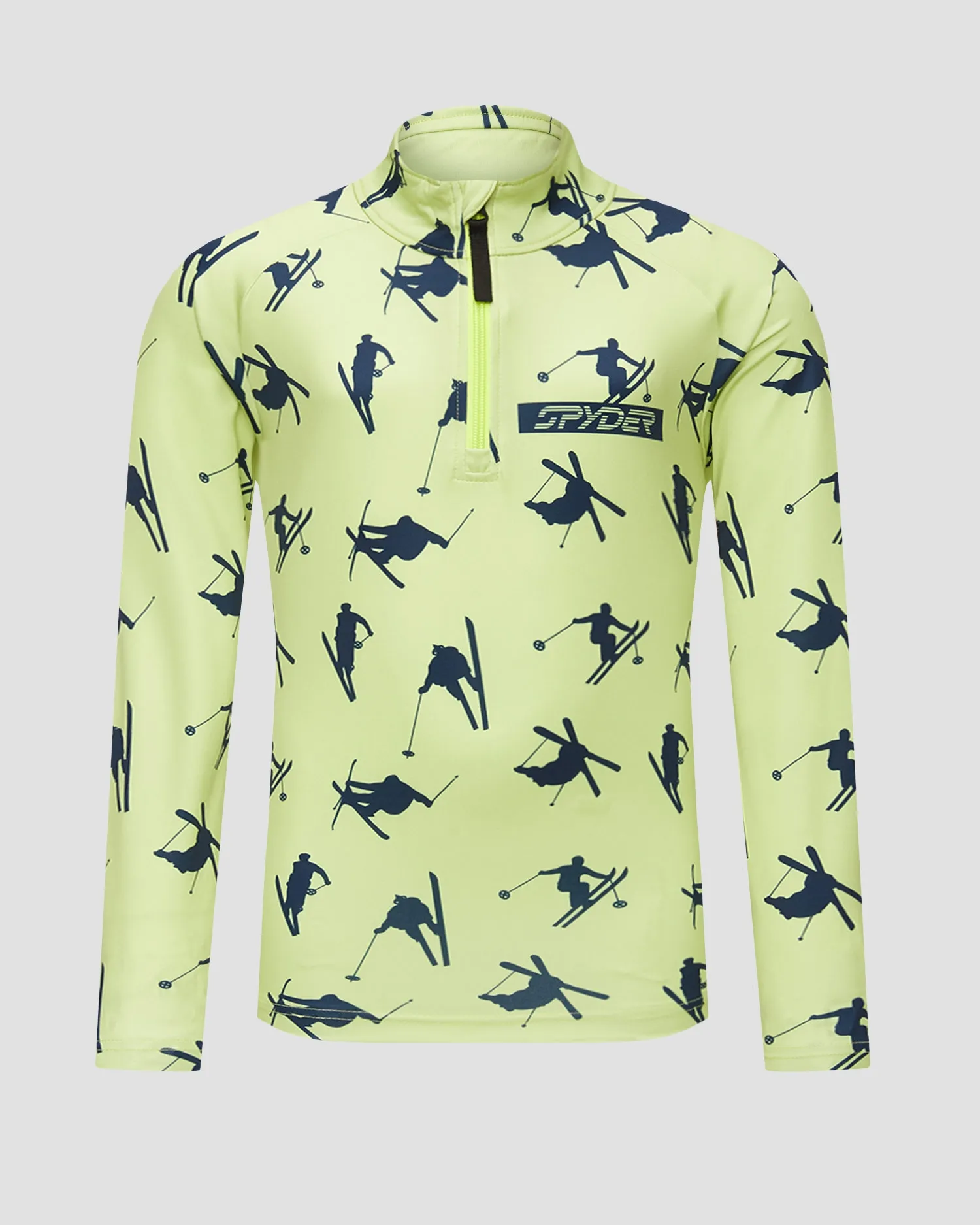 Boys' ski turtleneck Spyder Ski Day 38C125308-lime-ice