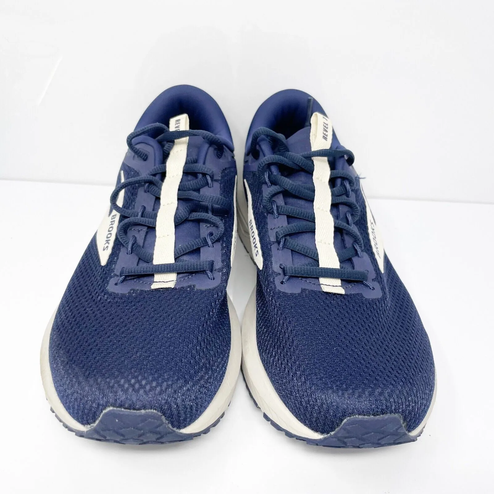 Brooks Mens Revel 7 1104351D495 Blue Running Shoes Sneakers Size 9.5 D