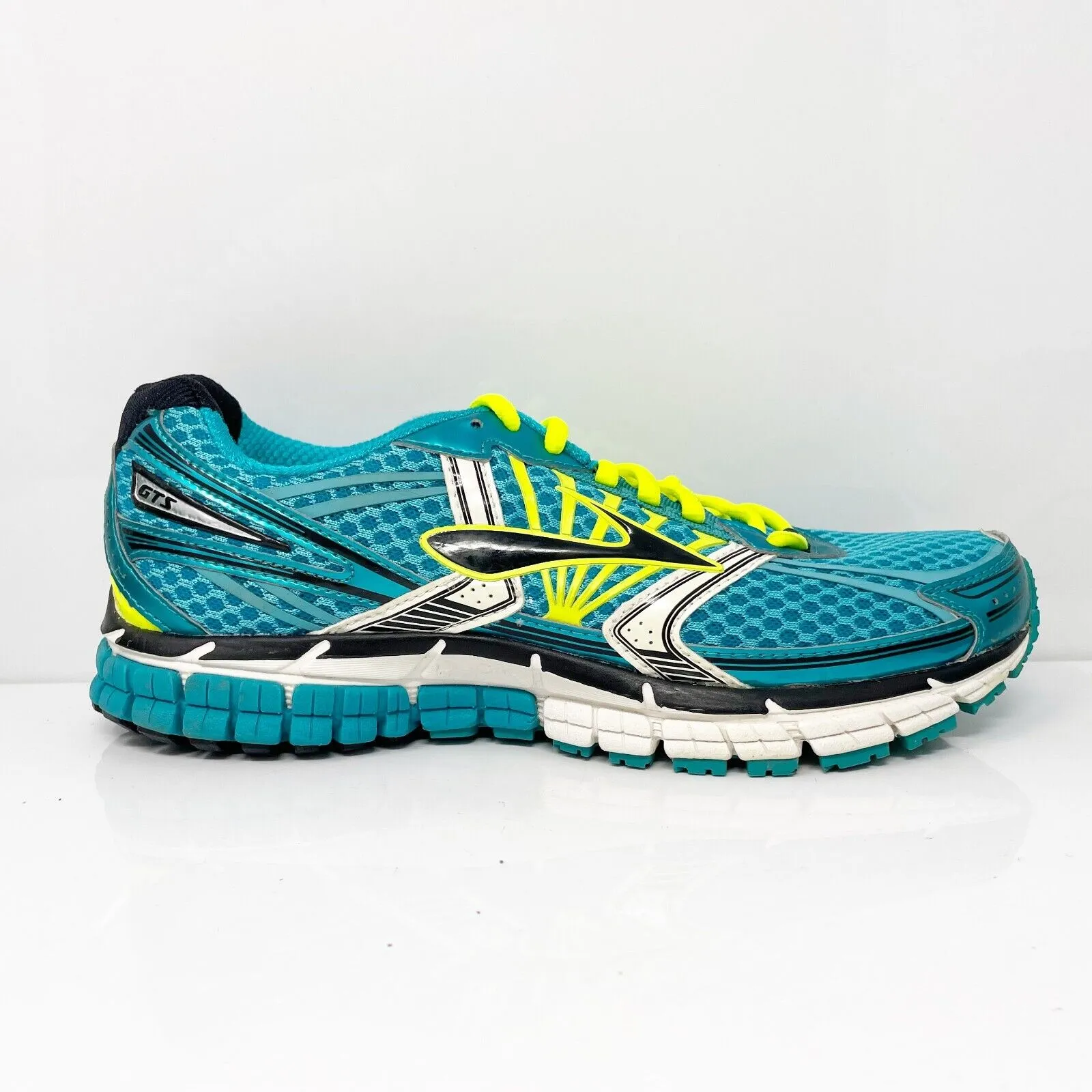 Brooks Womens Adrenaline GTS 14 1201511B134 Blue Running Shoes Sneakers 9.5 B