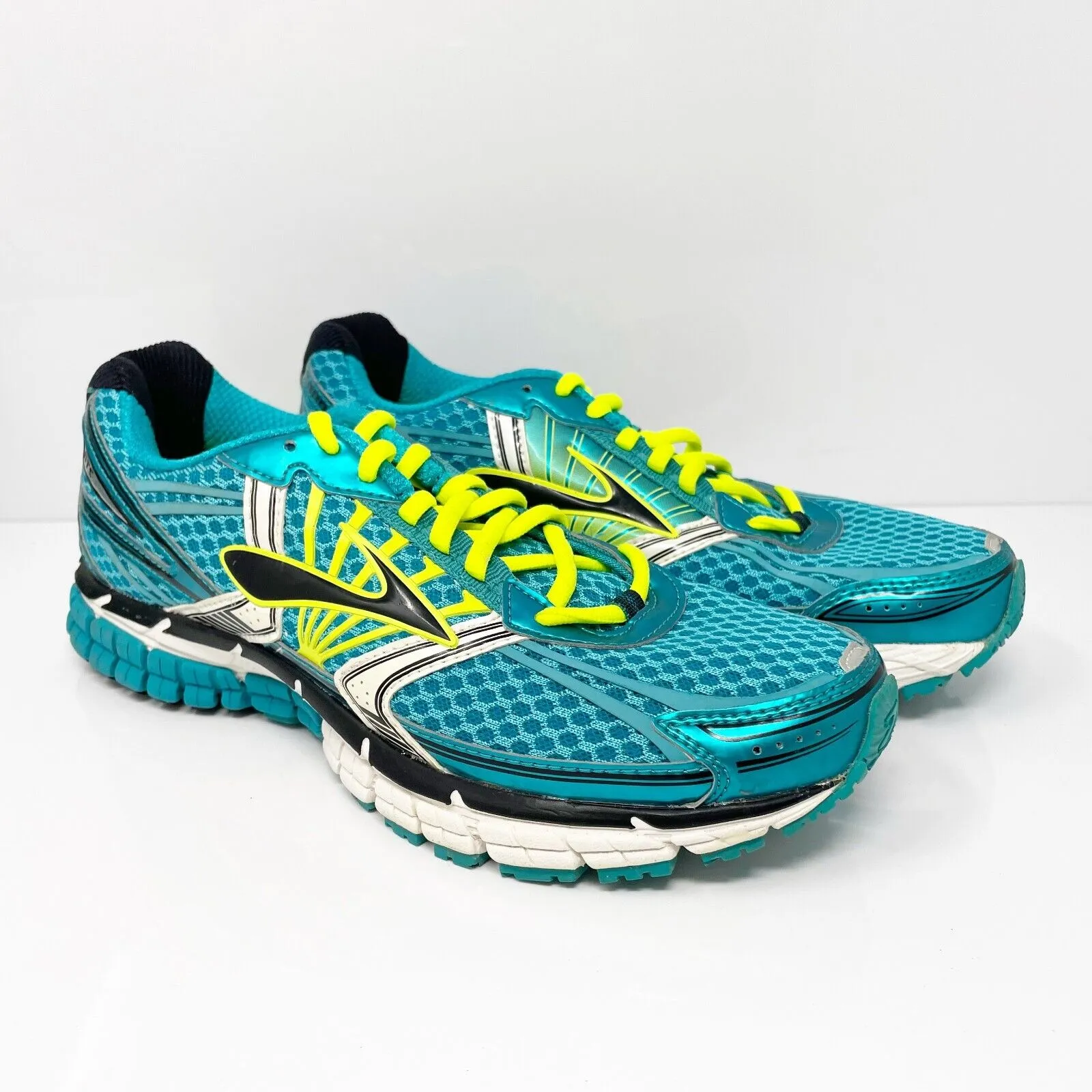 Brooks Womens Adrenaline GTS 14 1201511B134 Blue Running Shoes Sneakers 9.5 B