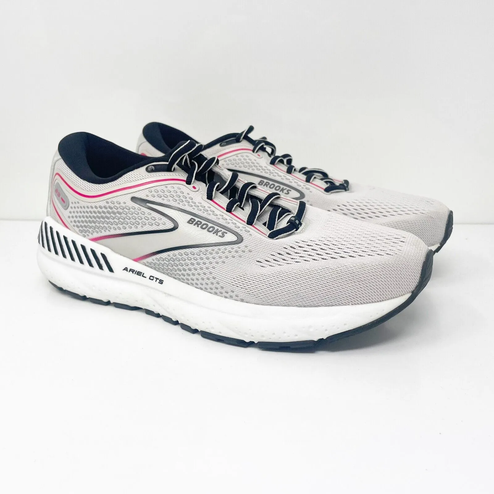 Brooks Womens Ariel GTS 23 1203901B078 Gray Running Shoes Sneakers Size 8.5 B