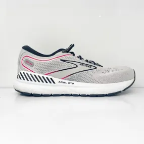 Brooks Womens Ariel GTS 23 1203901B078 Gray Running Shoes Sneakers Size 8.5 B