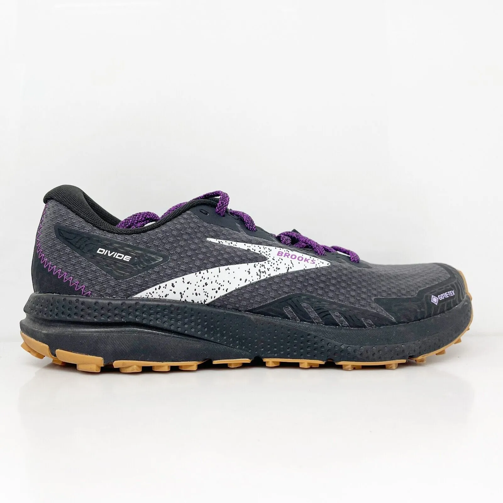 Brooks Womens Divide 4 GTX 1203931B073 Black Running Shoes Sneakers Size 9.5 B