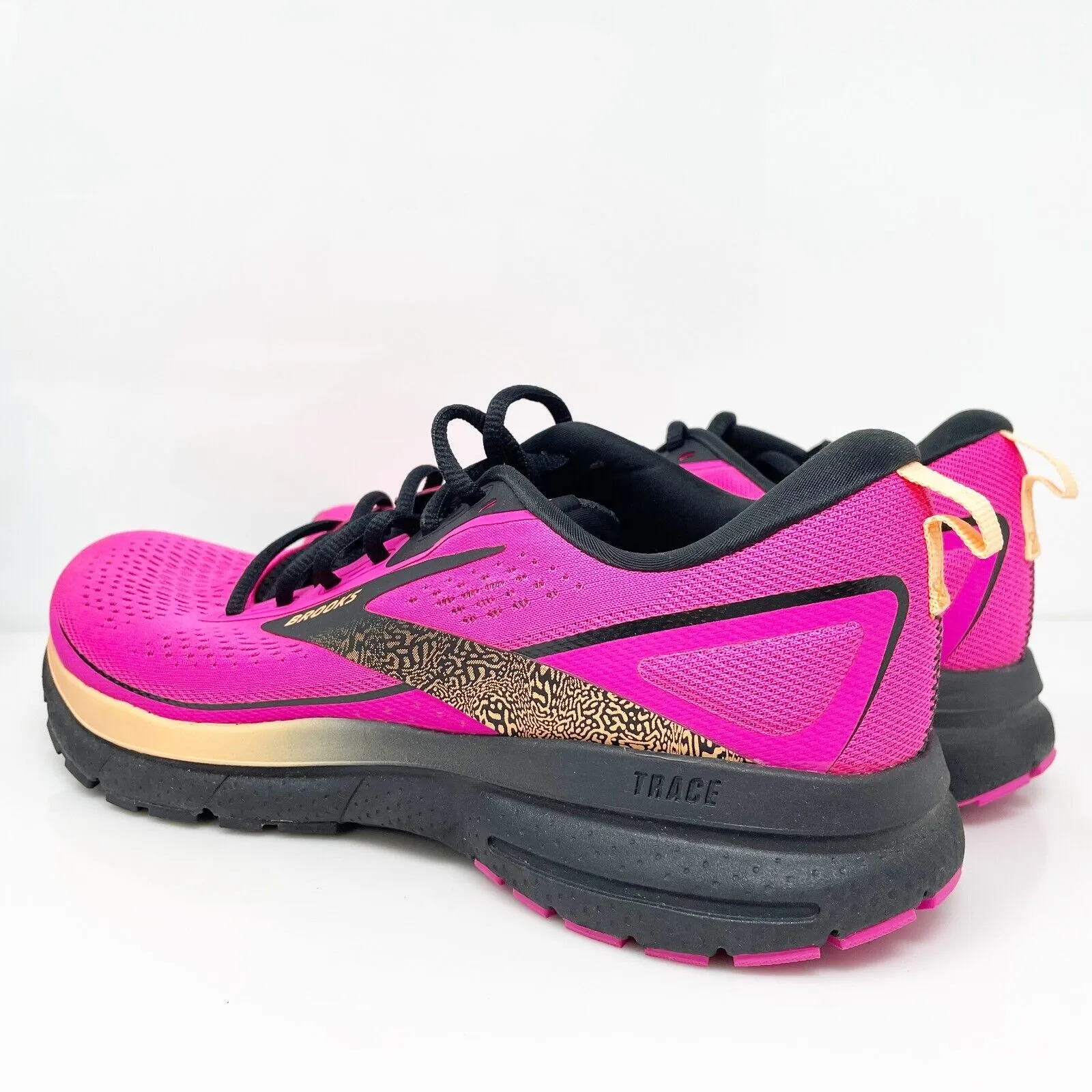 Brooks Womens Trace 3 1204011B694 Pink Running Shoes Sneakers Size 10 B