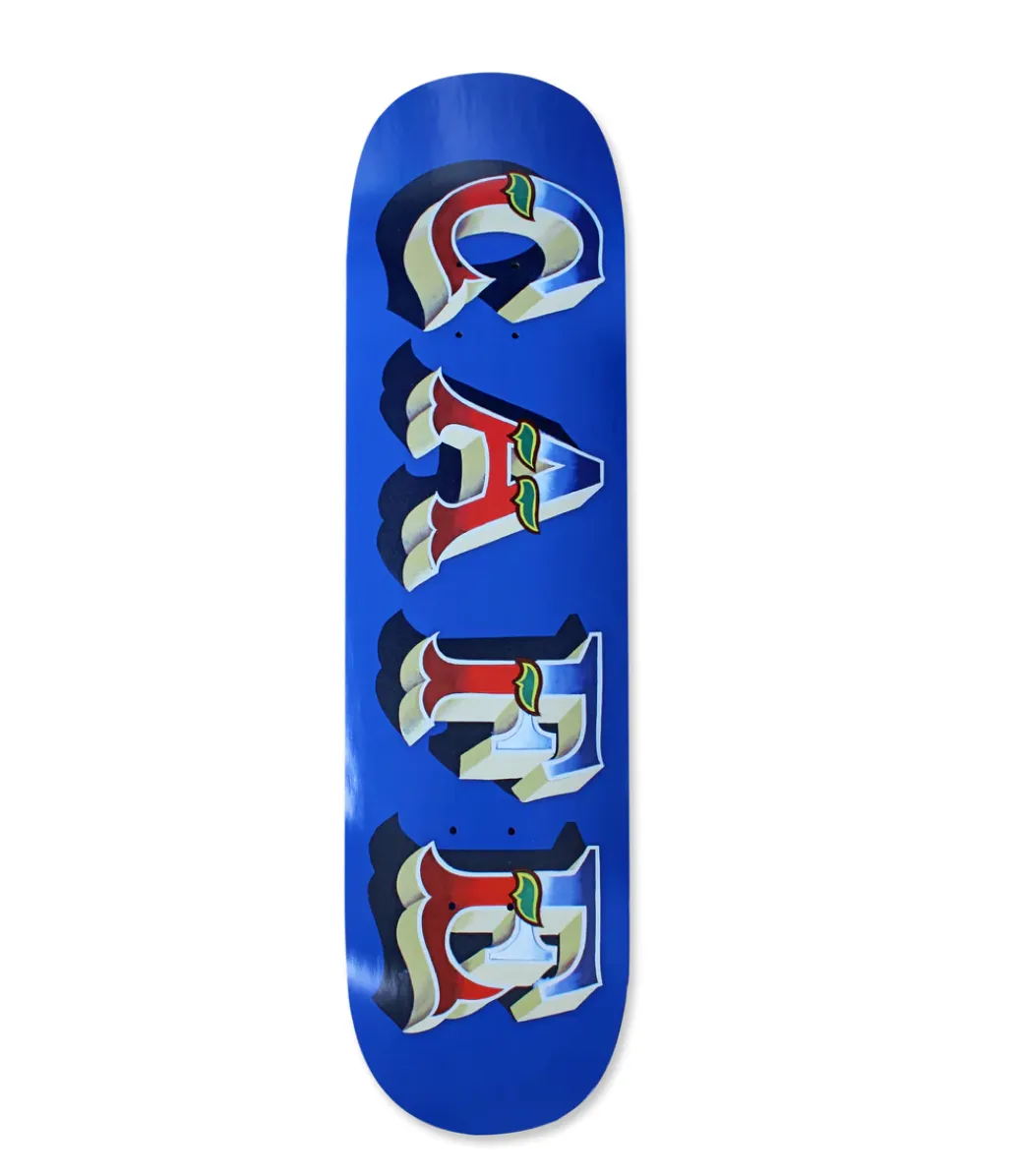 CAFE SKATEBOARDS MR.FINBAR C2 SHAPE DECK NAVY SIZE VARIANT