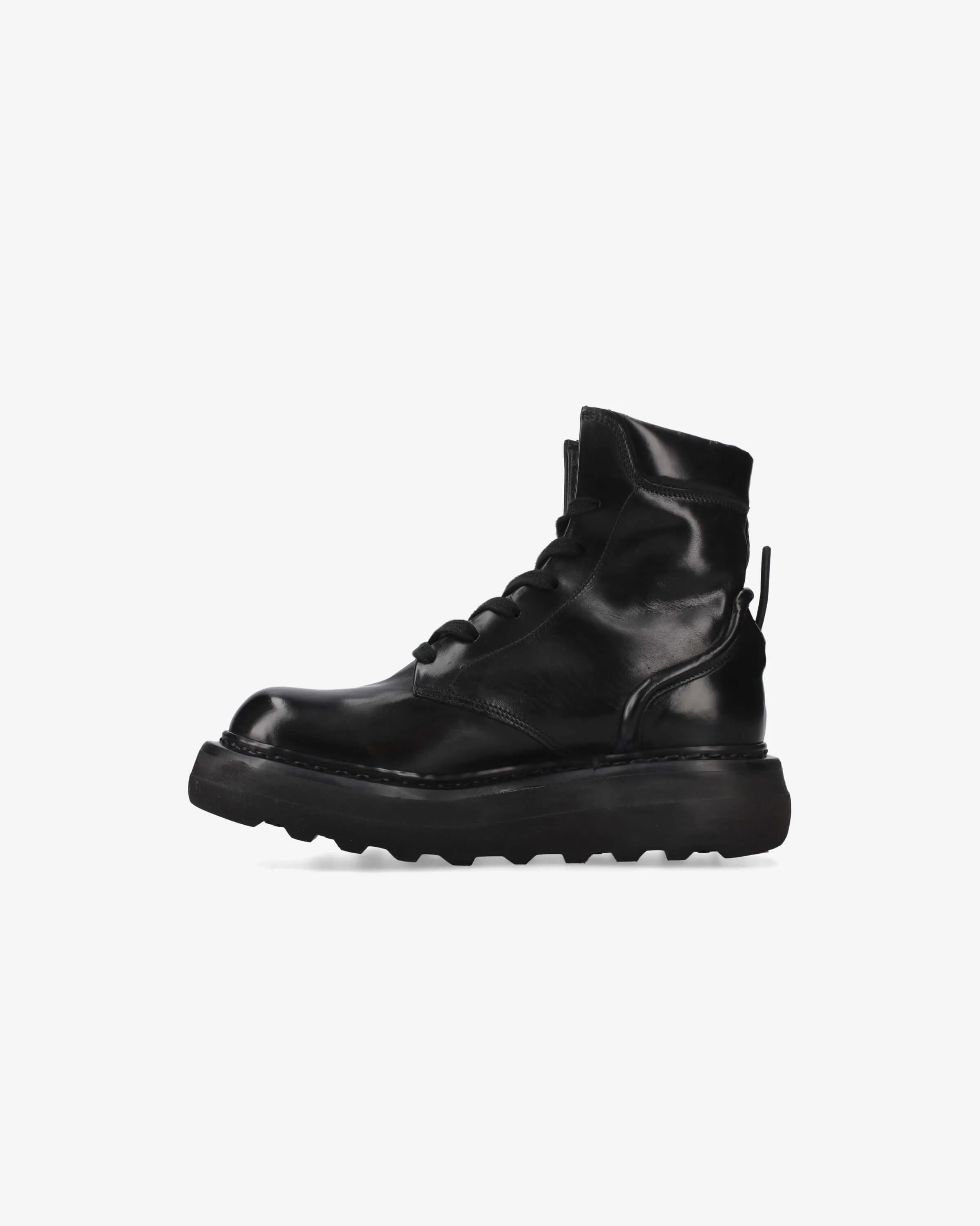 Cal calfskin ankle boots M6871A Crepuscolo Nero