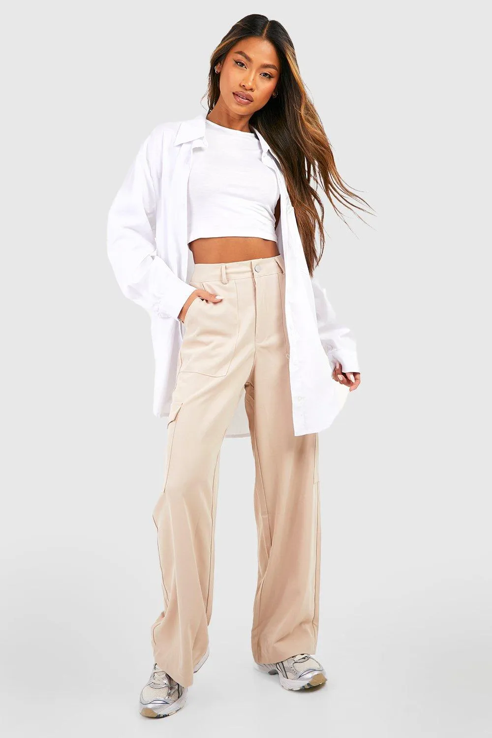 Cargo Wide Leg Pants