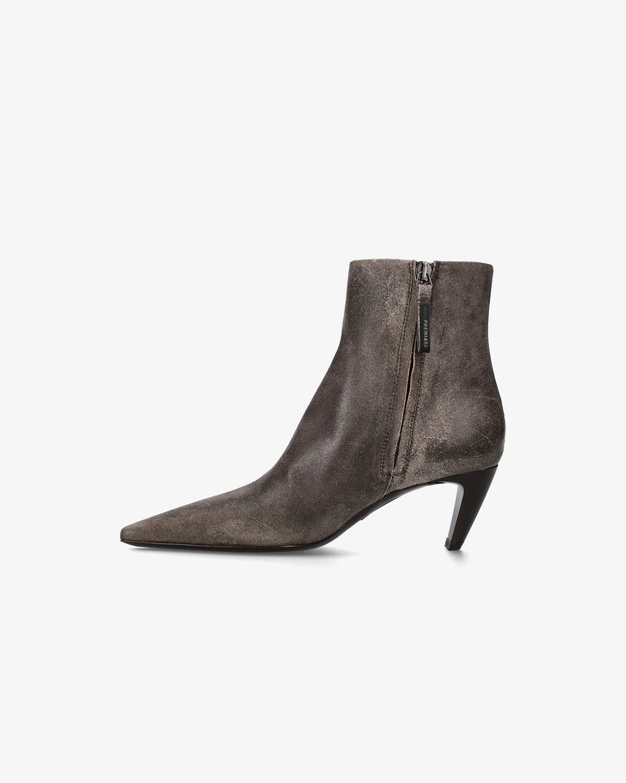 Cher Ankle Boots M6802G with dark brown heel