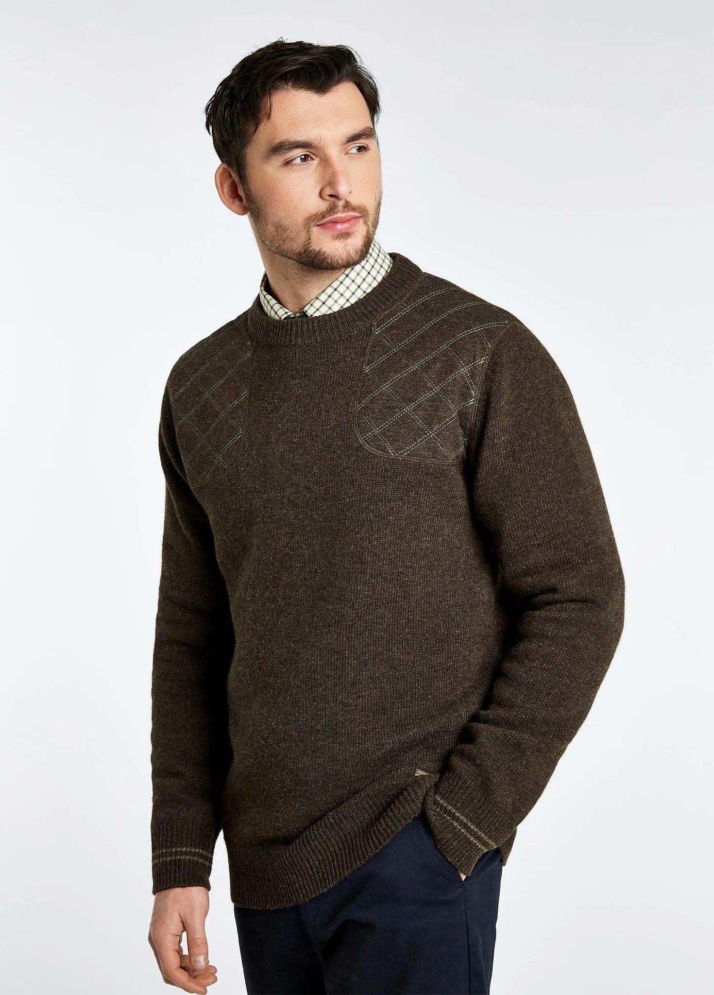 Clarinbridge Crew Neck Sweater - Mahogany