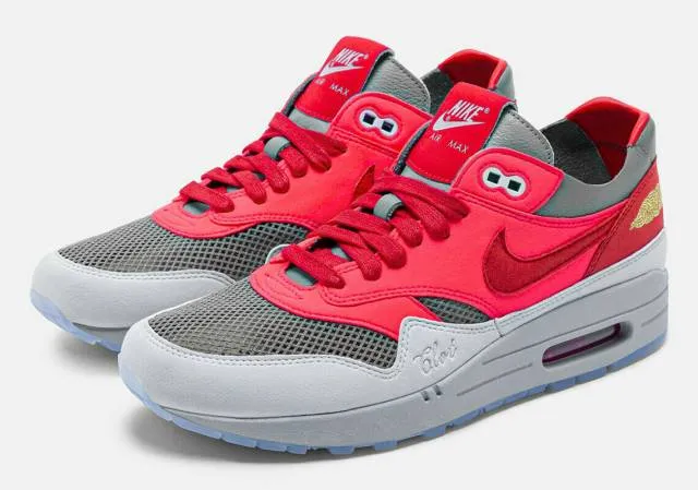 CLOT x Nike Air Max 1 K.O.D. Solar Red