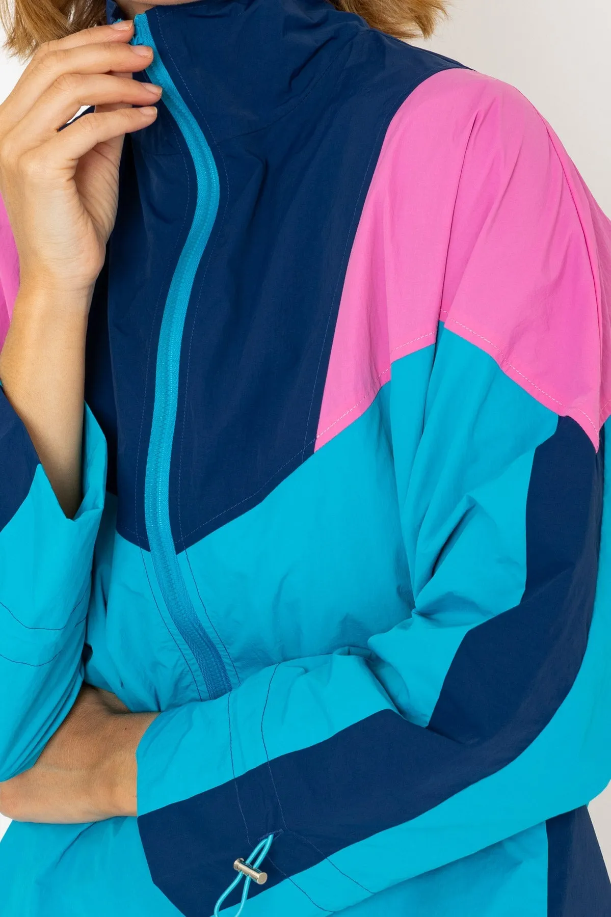 Colour block Wind Breaker Jacket