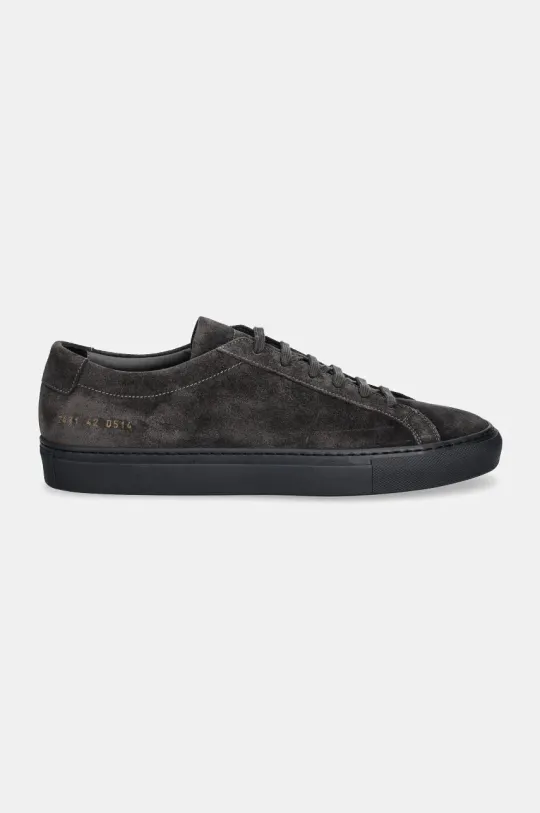 Common Projects suede sneakers Original Achilles in Suede gray color 2431.0514