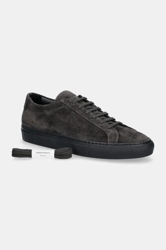 Common Projects suede sneakers Original Achilles in Suede gray color 2431.0514