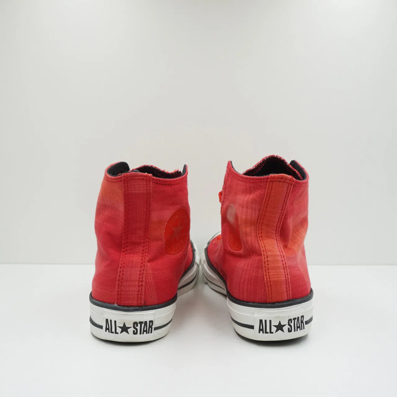 Converse Chuck Taylor Hi Red Plaid