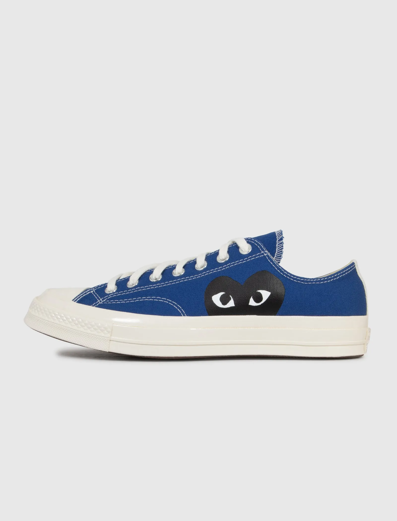 CONVERSE COMME DES GARÇONS PLAY CHUCK TAYLOR ALL STAR 70' LOW   BLUE