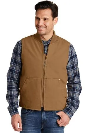 Cornerstone CSV40 CornerStone Washed Duck Cloth Vest SKU: CSV40