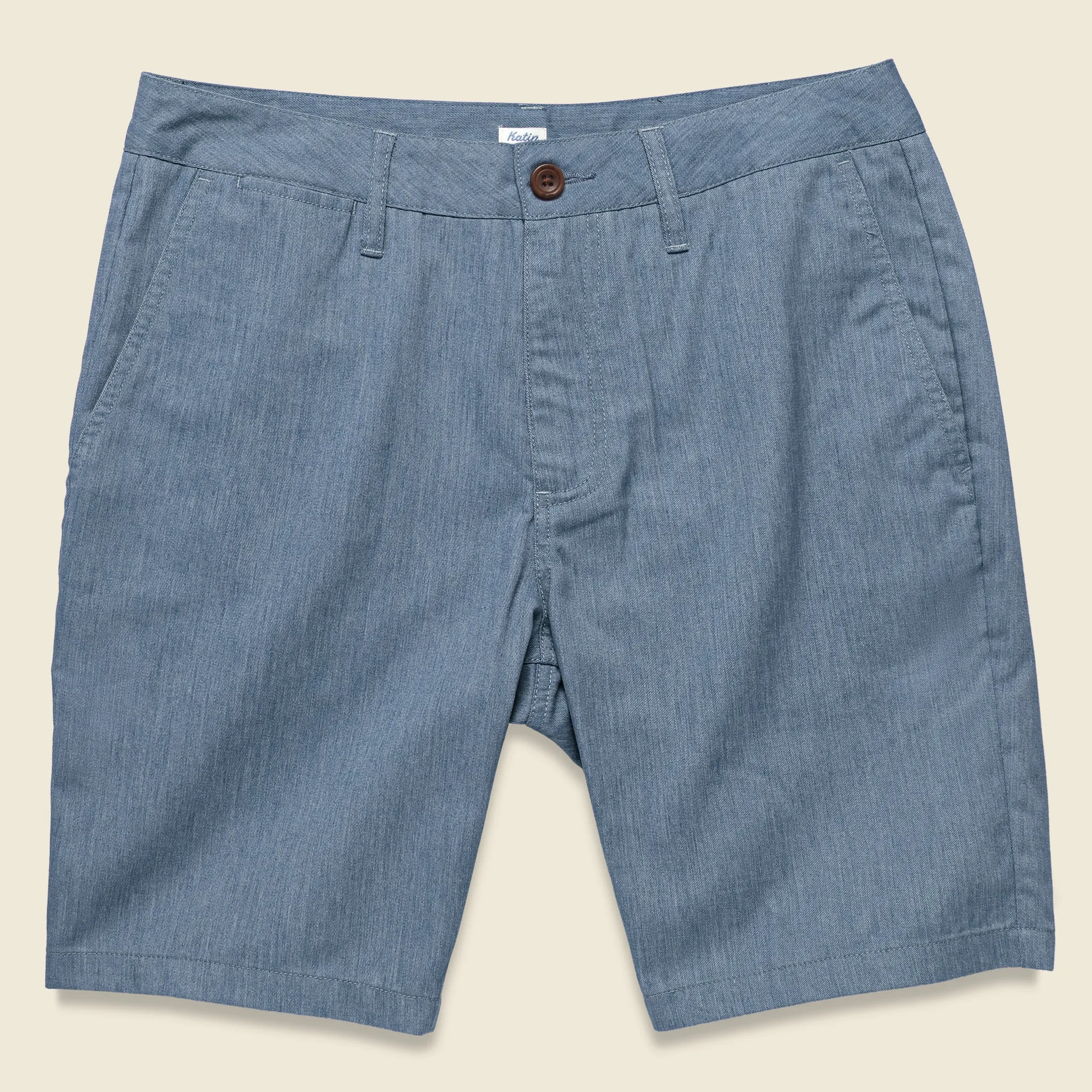 Court Short - Washed Blue