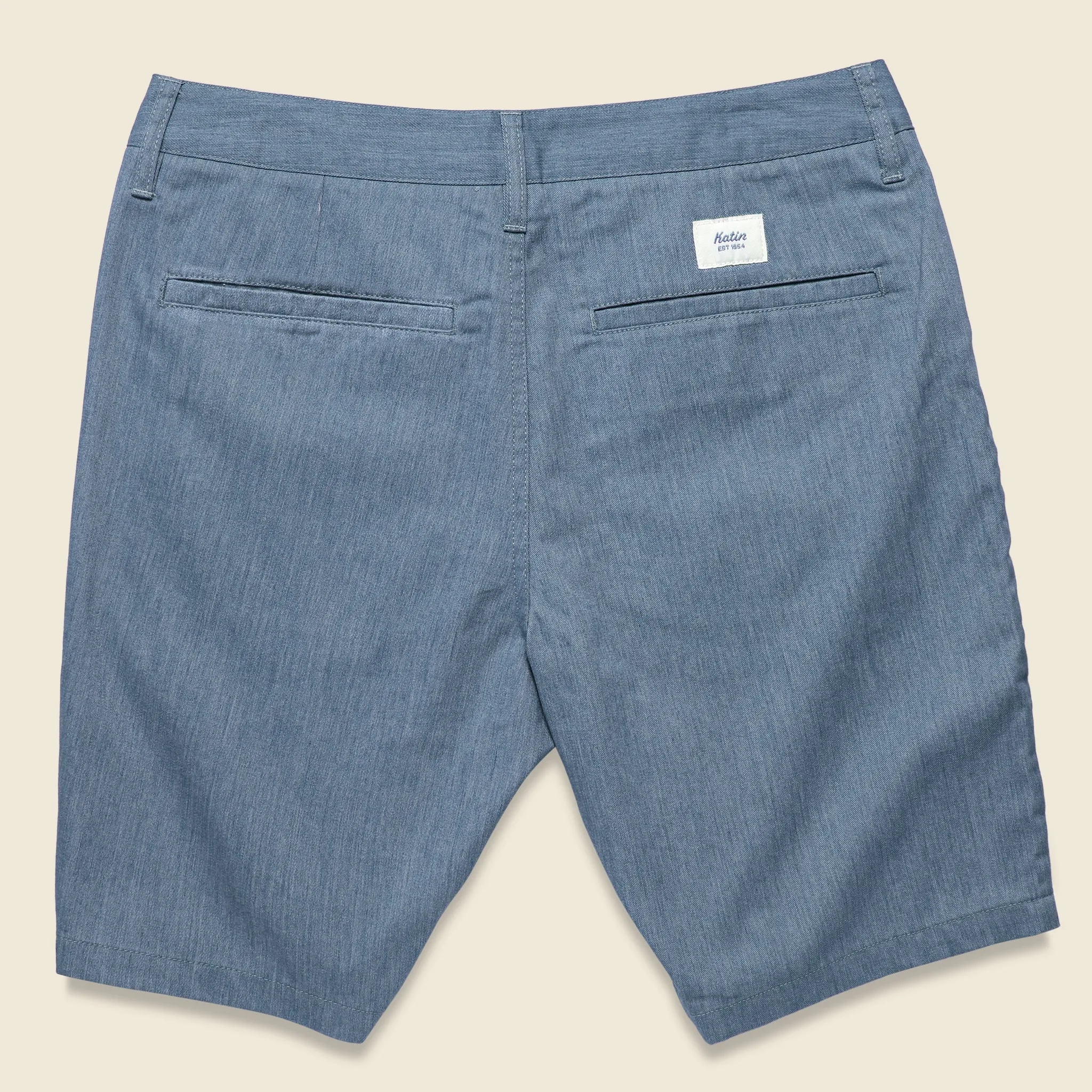 Court Short - Washed Blue