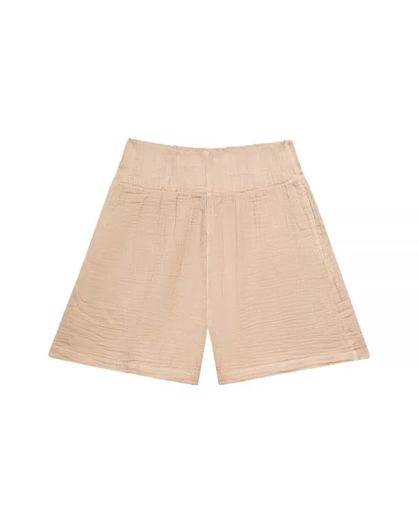 Crinkle Cotton Short