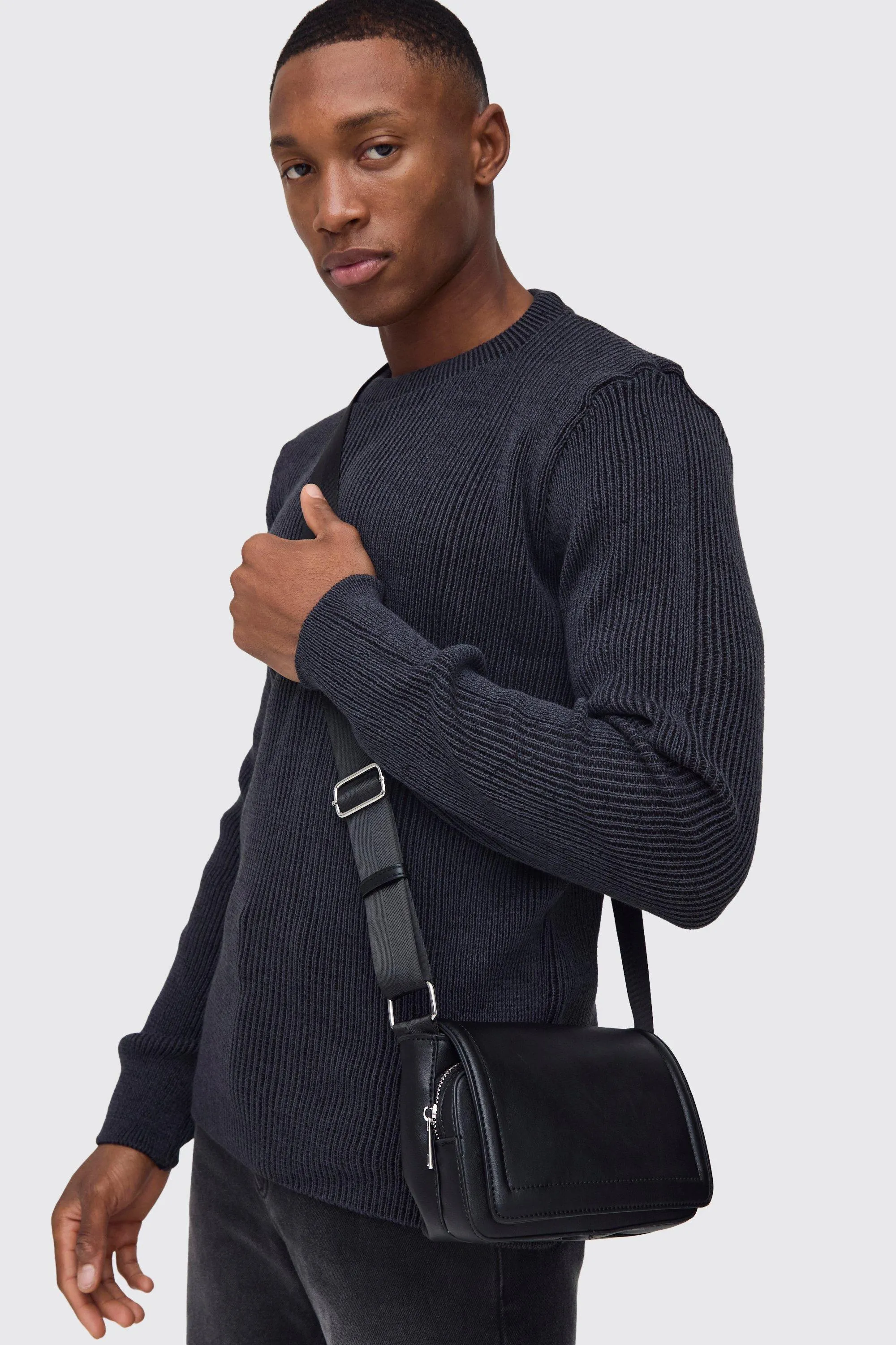 Cross Body Bag With Coin Wallet
