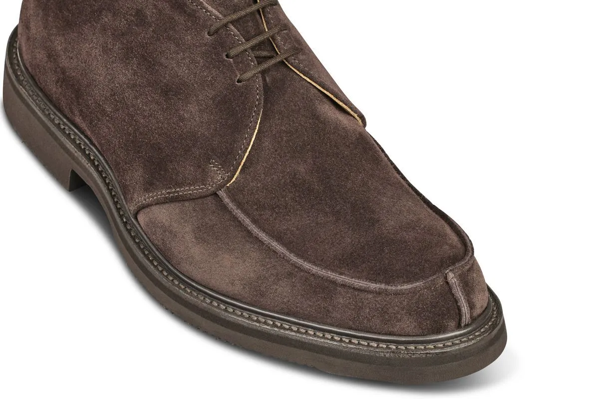 David Apron Boot - Coffee Castorino Suede