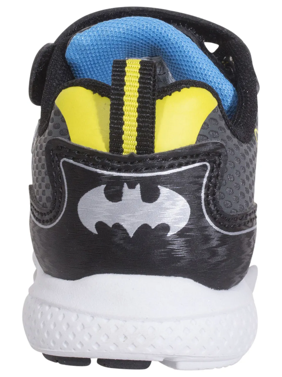 DC Comics Batman Little Kids Boy's Sneakers Light Up Black/Yellow Sz: 12