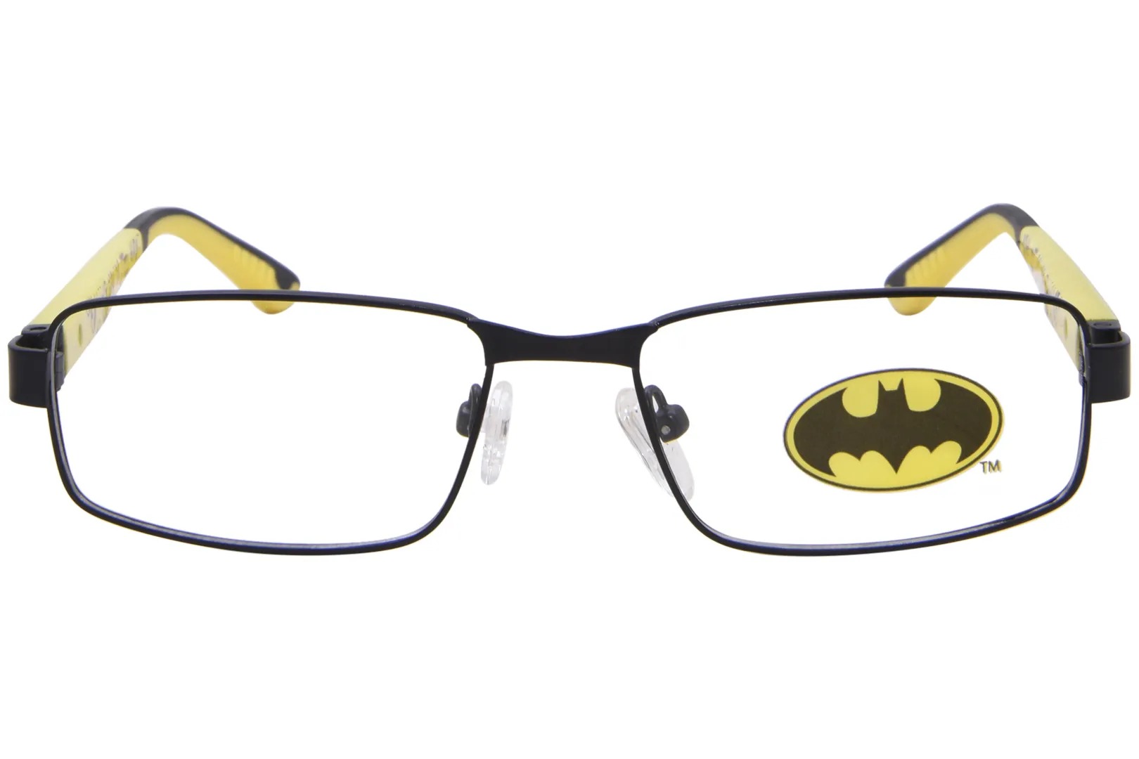 Disney Batman BME10SM Eyeglasses Youth Kids Full Rim Rectangle Shape