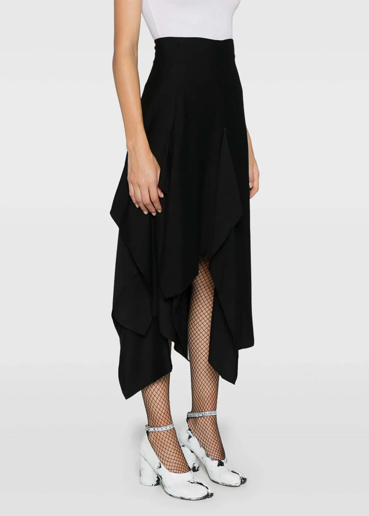 Draped Skirt - Black