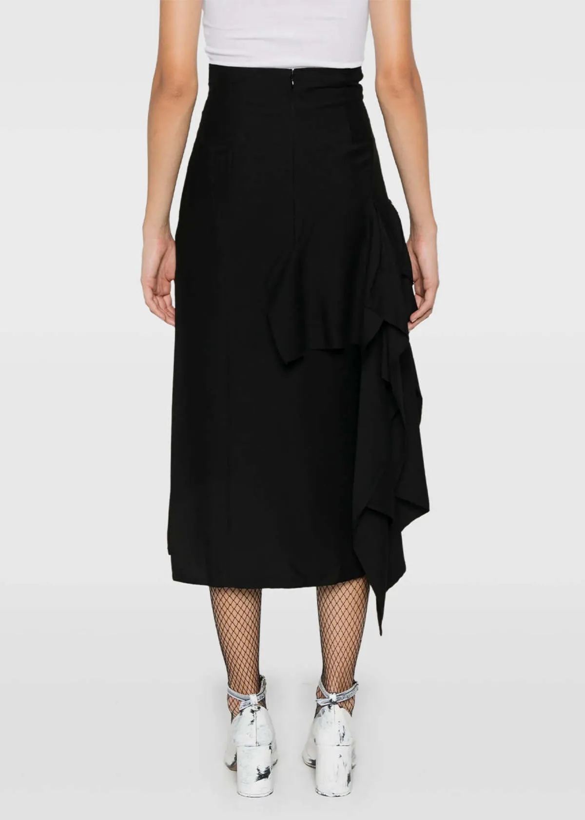 Draped Skirt - Black