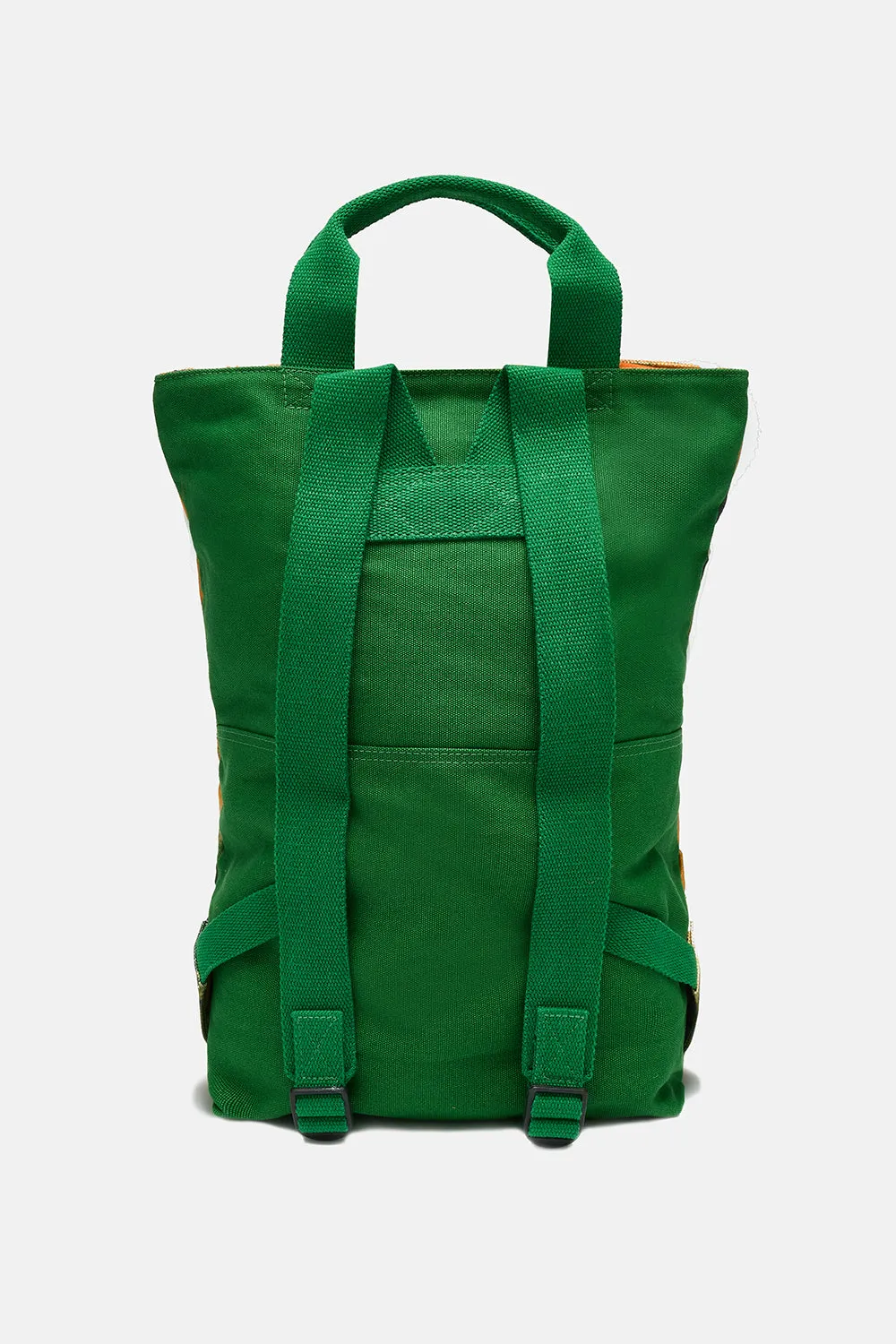 Dylan - Canvas Backpack in Green Daisy-Lu Print