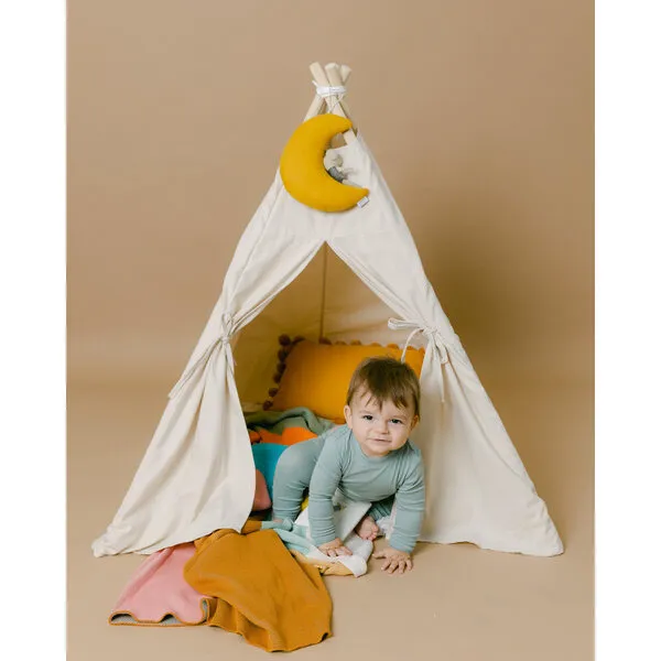 E&E Andrew Itty Bitty Play Tent, Natural