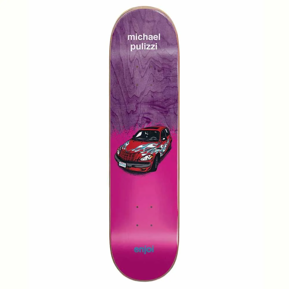 Enjoi Pulizzi Auto Zone R7 Skateboard Deck Multi 9''