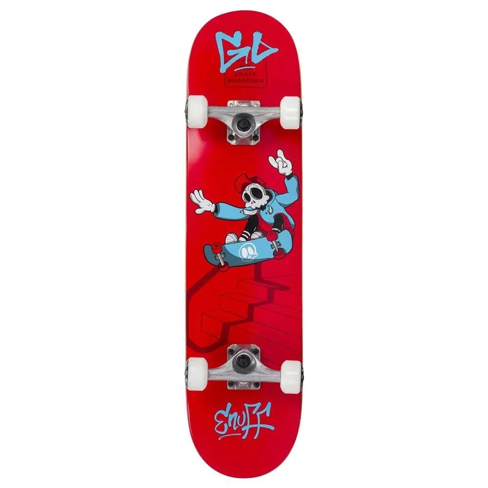 Enuff Skateboards Skully Mini Factory Complete Skateboard Red 29.5 x 7.25