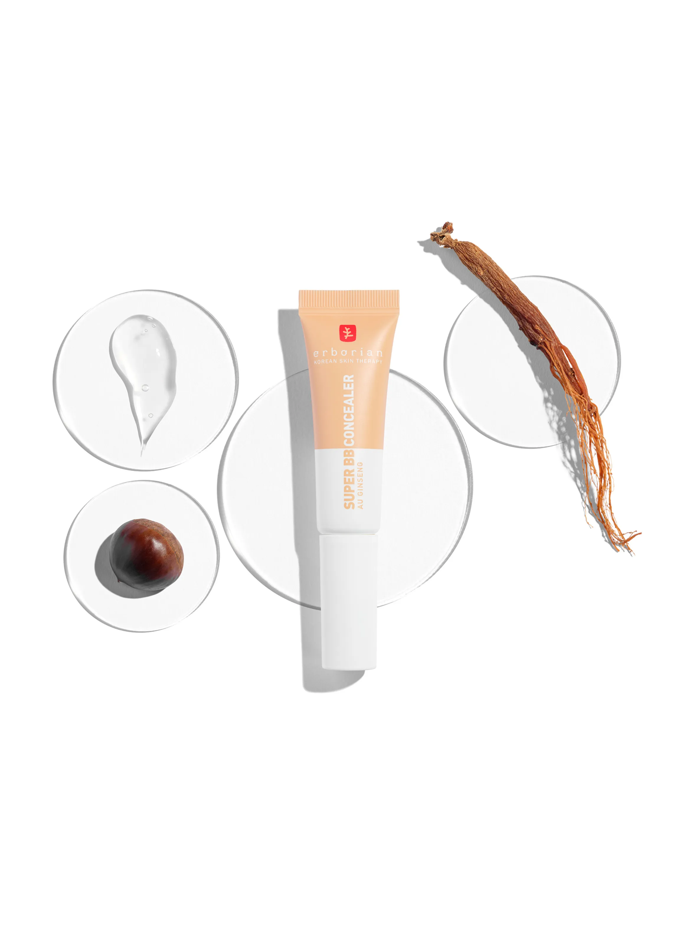 ERBORIAN  Super BB Concealer with ginseng - Golden