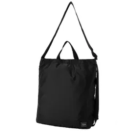 FLEX 2WAY SHOULDER BAG BLACK | Bodega