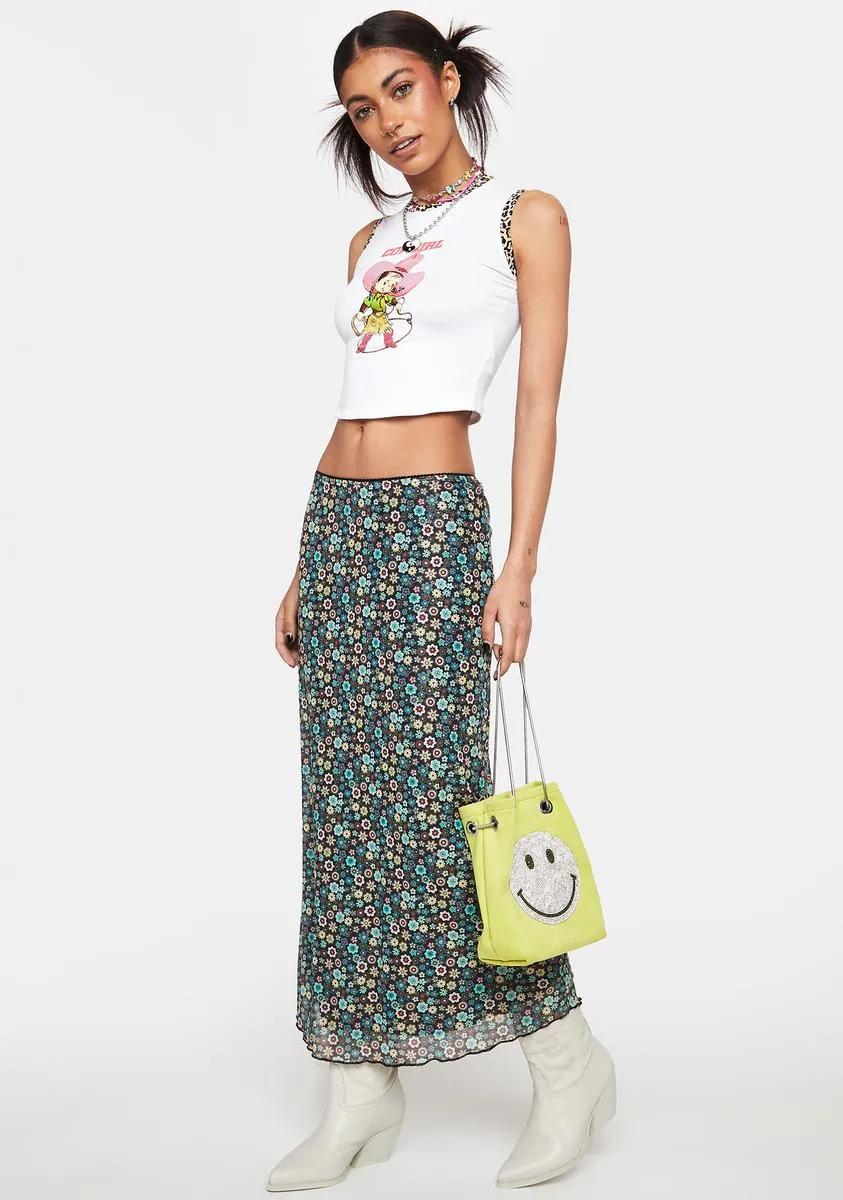 Floral Lassie Maxi Skirt-