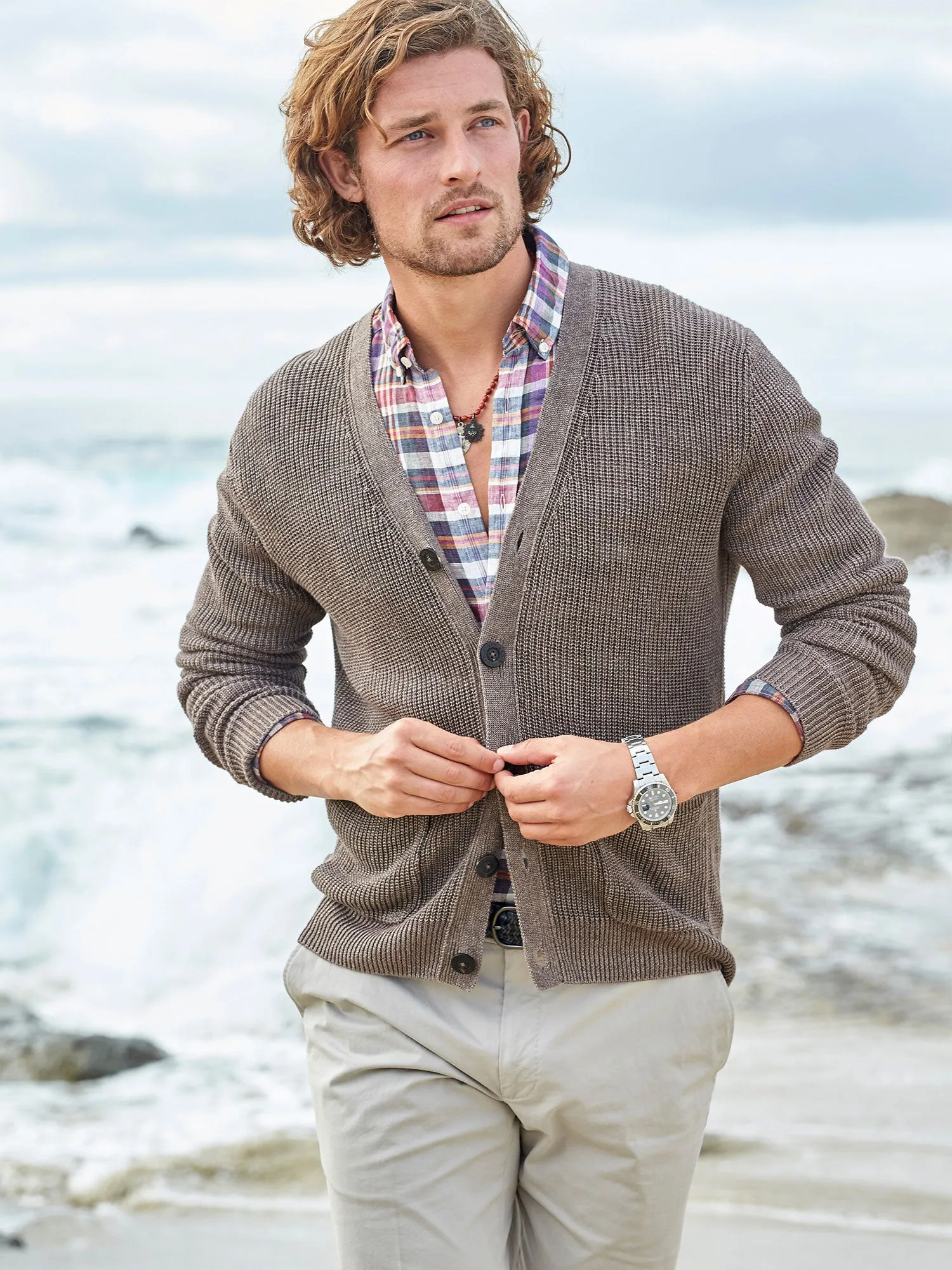 Freddy Linen Cardigan