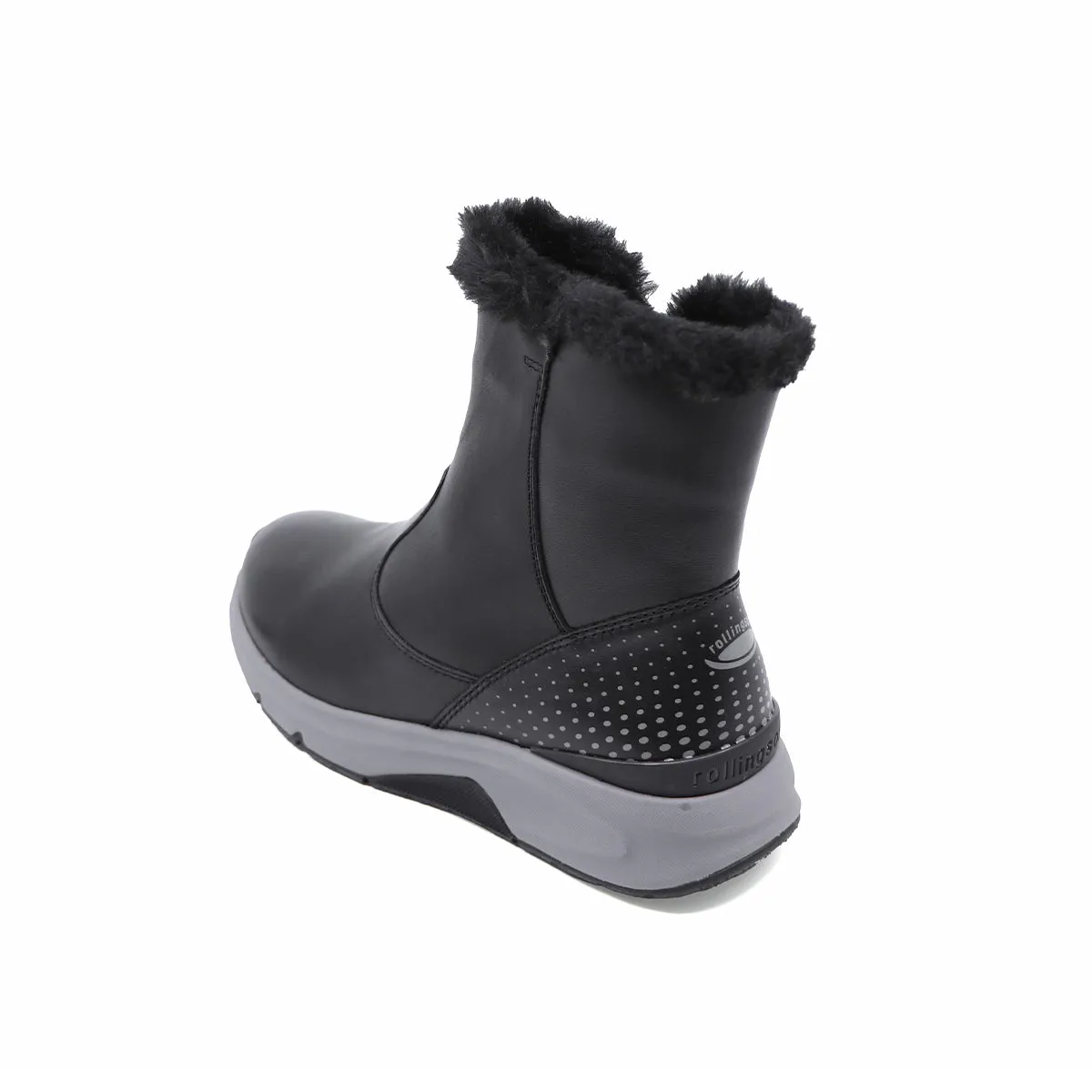 Fritzi Black Rolling Soft Boots