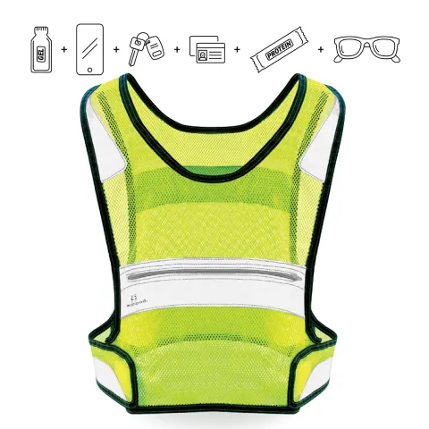 Full-Visibility Reflective Running Vest