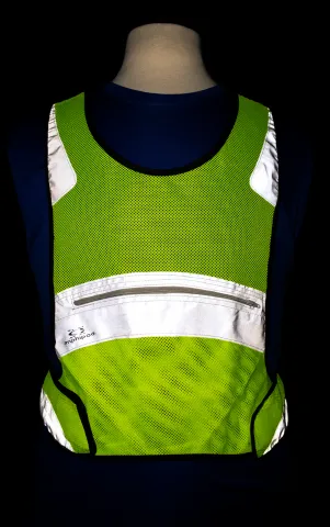 Full-Visibility Reflective Running Vest