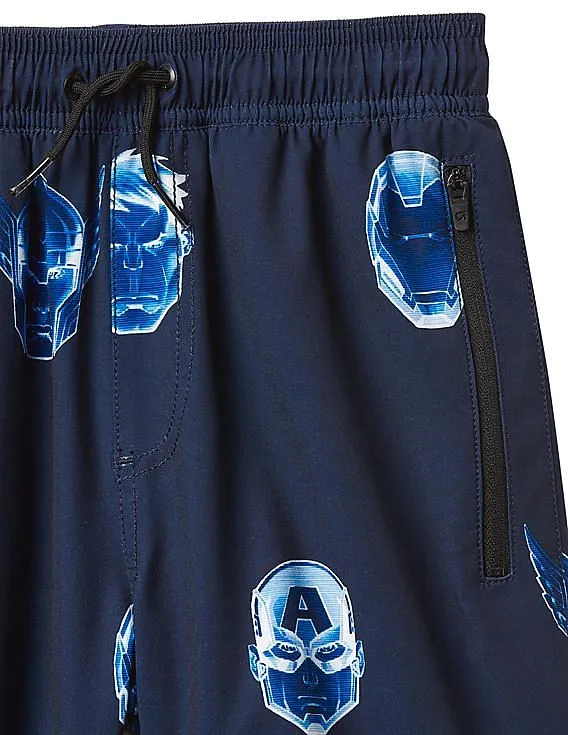 GAP Boys Blue Marvel© Tech Shorts