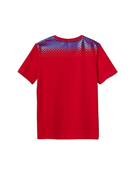 GAP Boys Red Marvel© Superhero Graphic Tee