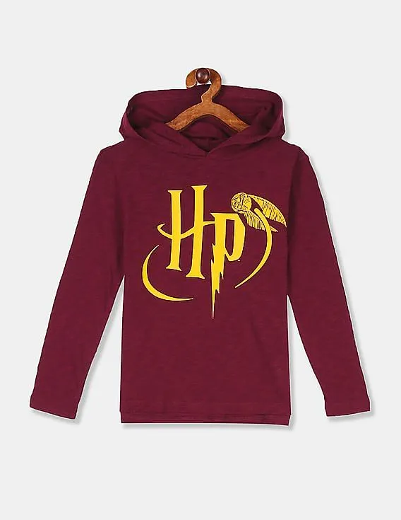 GAP Boys Red Warner Brothers Harry Potter Hoodie T-Shirt