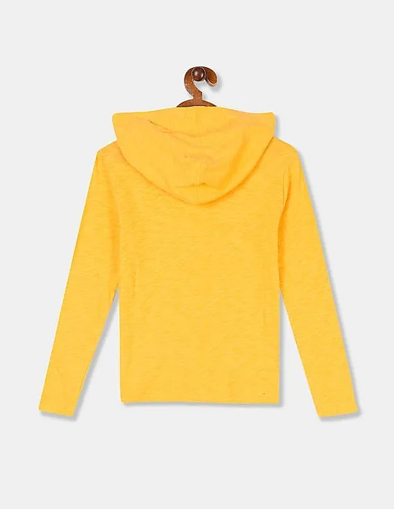 GAP Boys Yellow Warner Brothers Harry Potter Hoodie T-Shirt